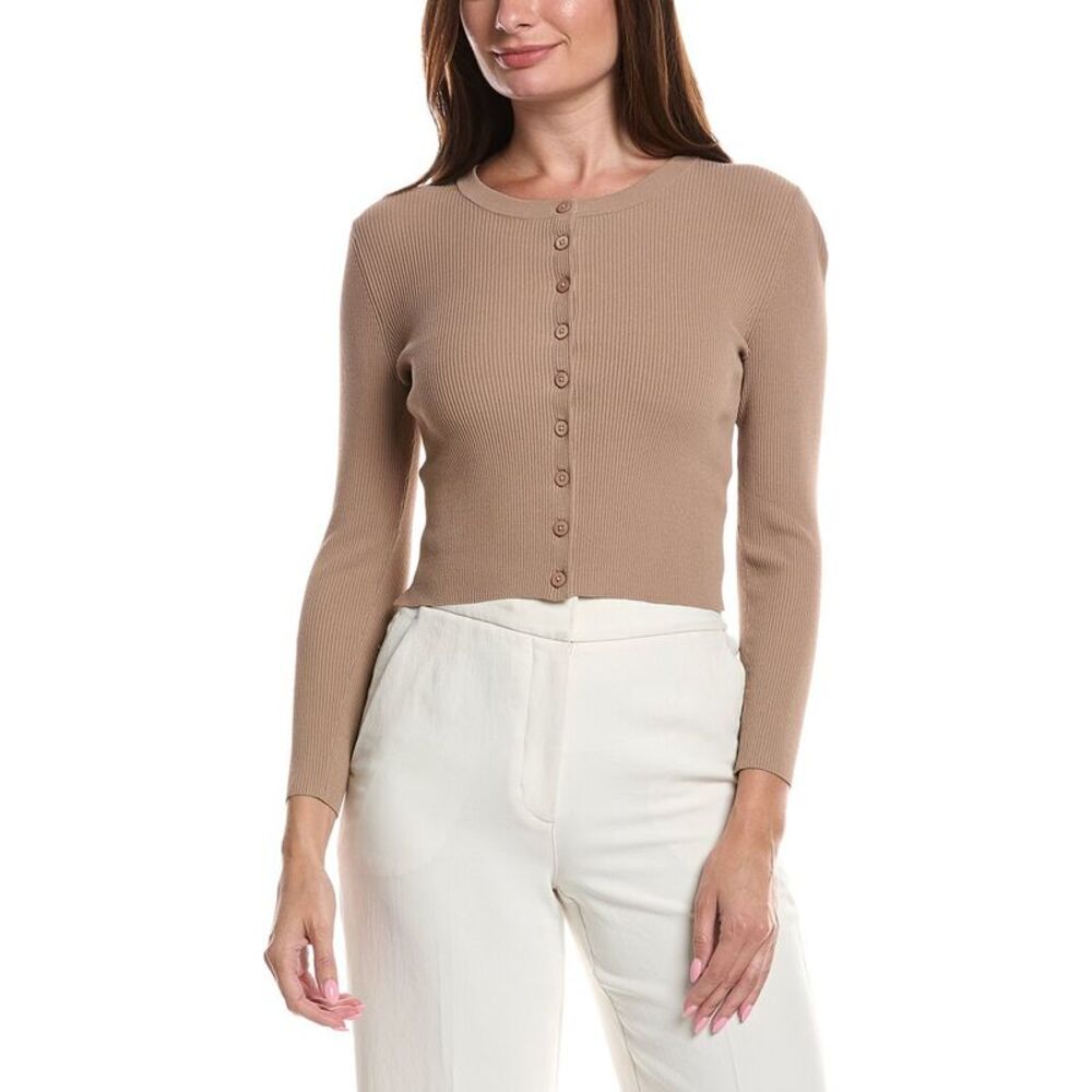 Max Mara Womens Magiaro Cardigan, Tan